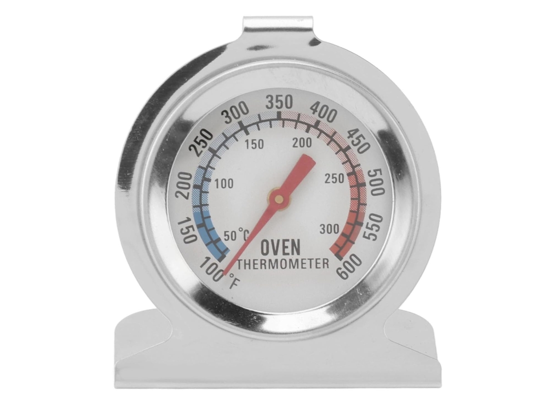 Lurelia Termómetro Para Forno, Para Frigorífico E Congelador, Alta Precisão, Aço Inoxidável
