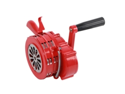 Alarma Manual Portátil De Manivela Roja 120db Para Escuelas Y Tropas, Sirena Operada A Mano