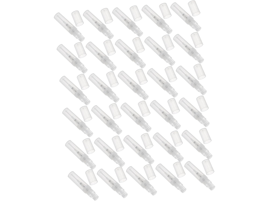 30 Frascos De Spray De Maquiagem Portáteis, Vazios E Recarregáveis, Em Plástico.