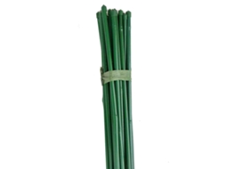 Faura - Pack Tutor Bambú Plastificado - 25 Unidades 60cm./6-8mm. (altura X Diámetro) | 60cm./6-8mm. (altura X Diámetro) ()
