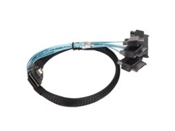 Cabo Adaptador Mini SAS SFF 8087 para 8482 Interface Serial ATA 4 0.5m com Blindagem | S/MARCA