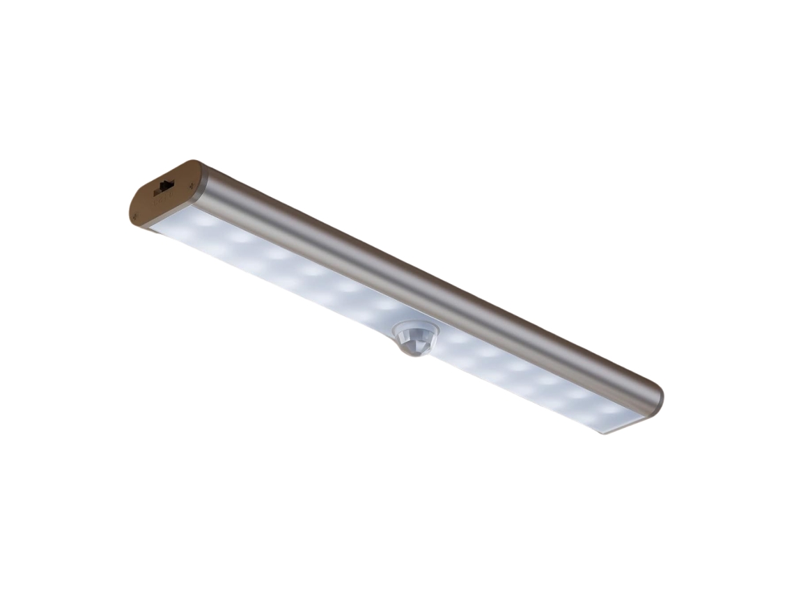 Iluminação de bancada sem fio Slowmoose, luz noturna com sensor de movimento, extra brilhante, branco frio de 6000K para cozinha, armários e escadas