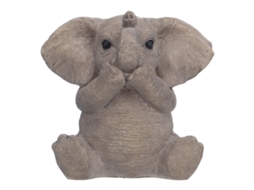 Estátua de elefante em Resina decorativa | S/MARCA