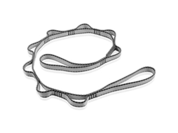 Cinta Para Ioga Aérea Lurelia 15,5 Kn, 200 Cm Em Nylon Para Extensão E Suspensão