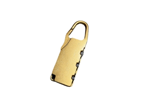 Bloqueio de combinação de bagagem cadeado digital trolley mochila bloqueio de combinação para homens e mulheres glod 1pc DONGLINE