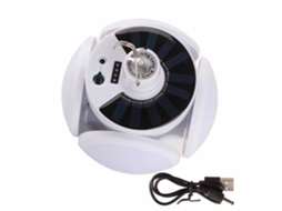 Lâmpada De Bola Solar Com Carregamento Usb, Lâmpada Led Para Acampamento E Noite, Luz Solar Portátil