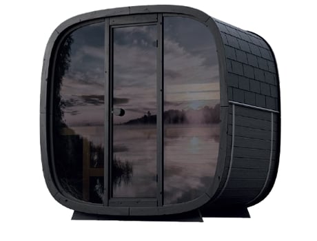 Onyxia Cubo 4 Lugares Abeto Painéis Envidraçados Dianteiros E Traseiros Poolstar