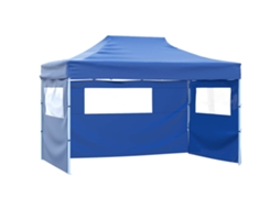 Vidaxl Tenda De Festa 280 X 410 X 315 Cm Azul Tecido Oxford