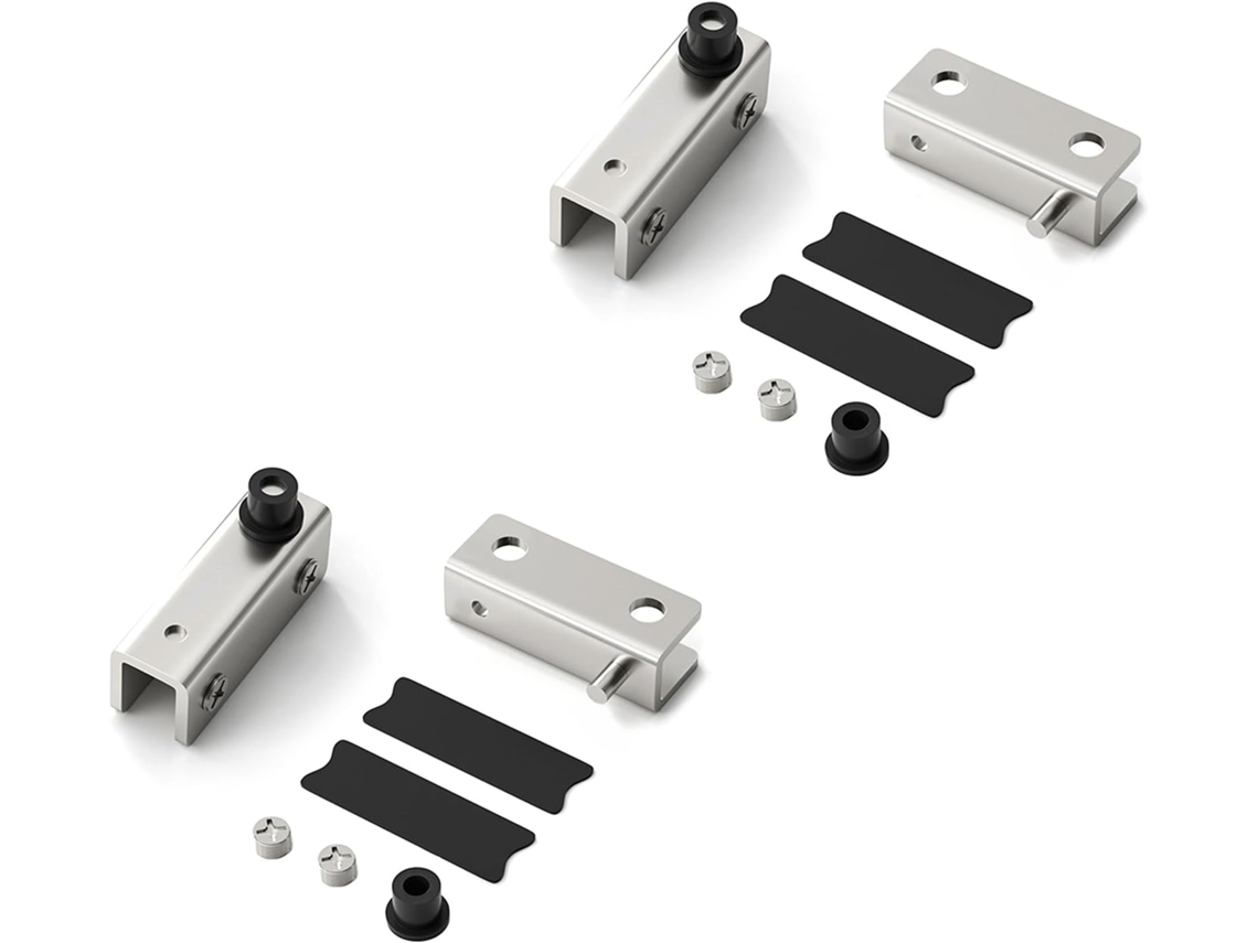 Dobradiças De Aço Inoxidável Para Portas Armários, Modelo Reforçado Com Fechamento Silencioso, Ideais Para Móveis De