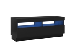 Tv Cabinet, Tv Cabinets Vidaxl Preto Madeira Processada (n/a)