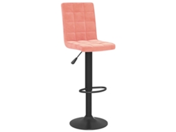Bar Stool, Bar Stools Vidaxl Cor-de-rosa Veludo (n/a)
