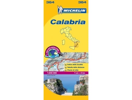 Livro Mapa Local It. Calabria De Michelin Travel Publications (italiano)