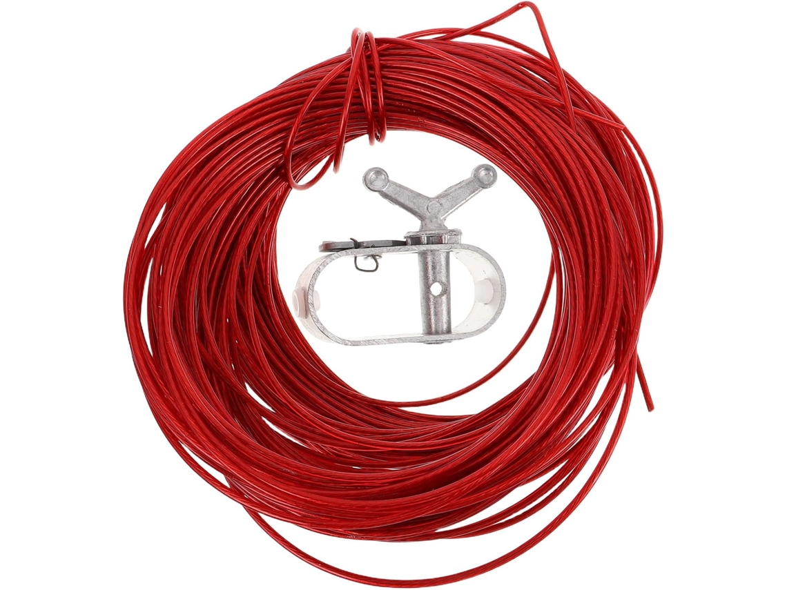 Guincho de Piscina Inoomp com Pé, Cabo para Cobertura de Piscina, Catraca com Mola para Piscinas Acima do Solo, Guincho CHABERLU