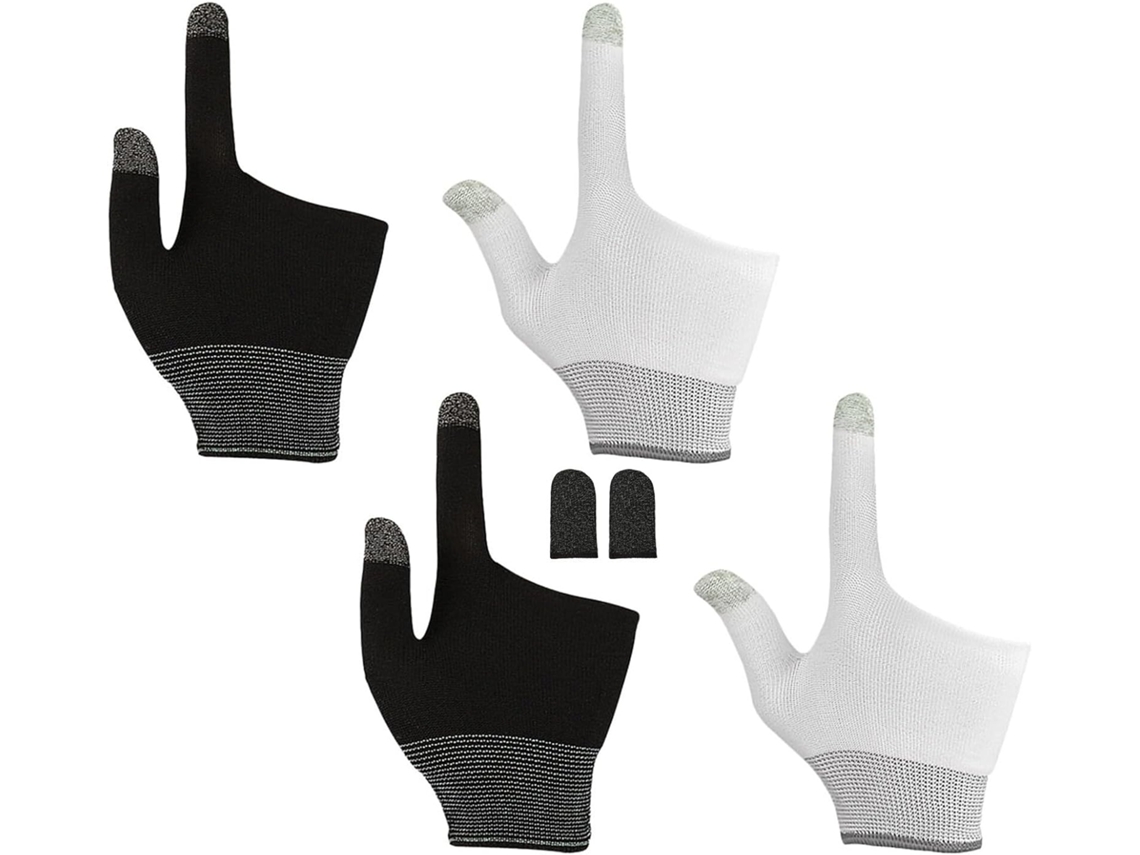 Conjunto De 3 Capas Protetoras Para Tela Sensível Ao Toque Sewroro Jogos Em Dispositivos Móveis, Com Pontas De Grafeno