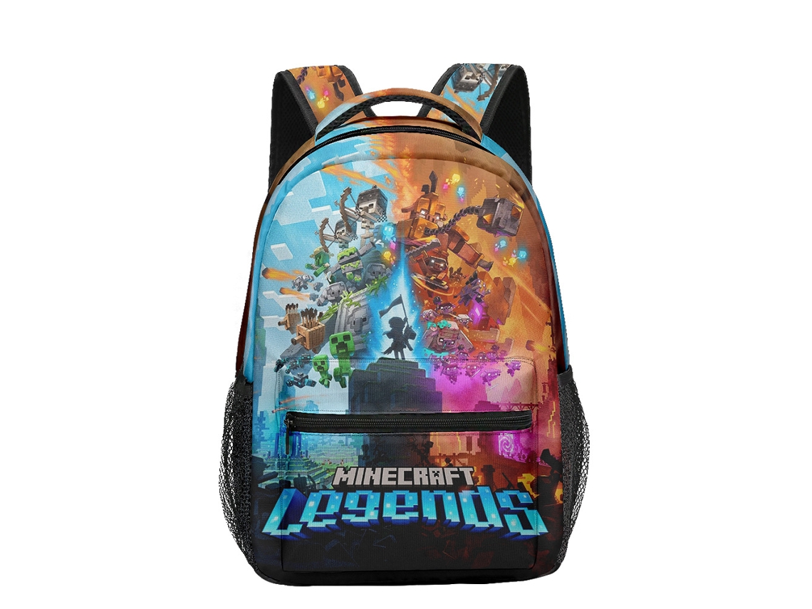 Mochila Escolar, Tamanho 14, Estilo Gamer, Aulas