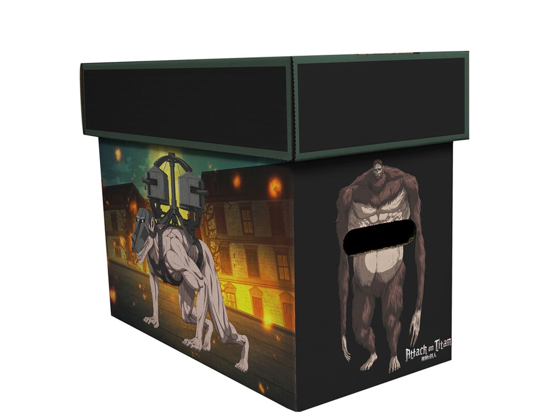 Caixa de armazenamento de brinquedos SD Attack On Titan