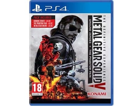 Jogo PS4 Metal Gear Solid V - The Definitive Experience