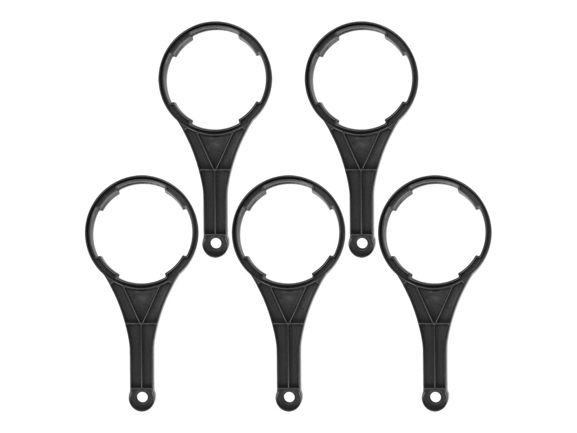 Filtro Padrão Para Torneiras De Plástico, Resistente, Preto, Para Água E Compatível Com Filtros De 20 Polegadas