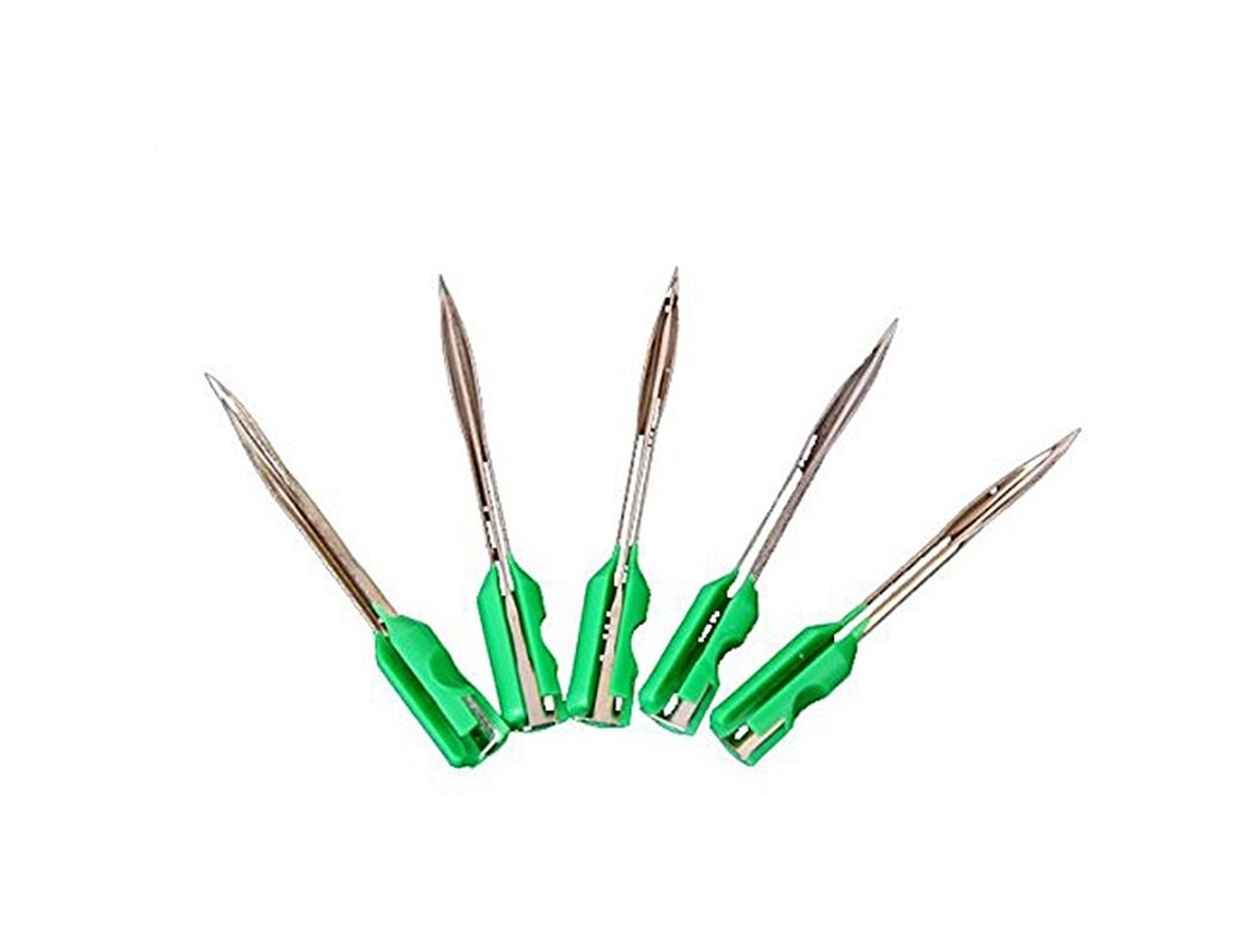 Agulhas de Aço para Pistola de Marcação Verde AQUAFORGE (5 Unidades por Caixa)
