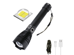 Lanterna Led Recarregável Usb Zoom 5000lm | S/MARCA