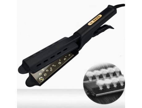 Alisador de Cabelo ECELEN Ad-281 Pente Aquecido de Íons Negativos com Controle de Temperatura Hot Comb