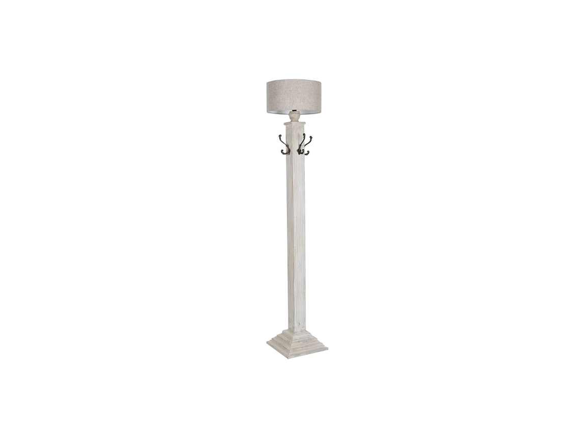 Luminária de chão HOME ESPRIT Branco 220 V 42 X 42 X 200 cm