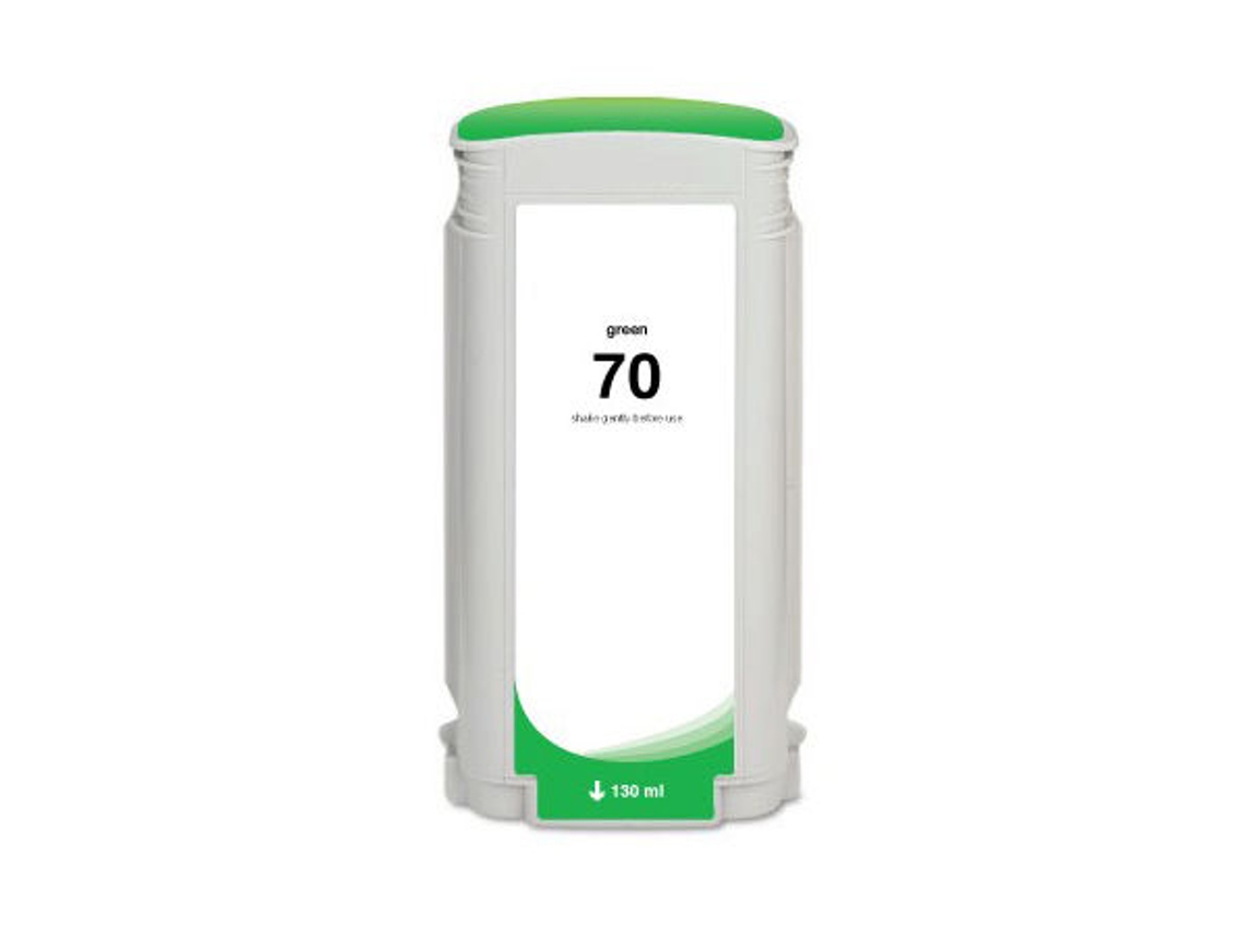 Tinteiro Compatível HP 70 Verde Pigmentada (C9457A)