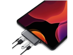Adaptador Mobile Type c Pro Hub com Usb c Pd Charging 4k Hdmi Usb 3.0 e 3.5mm Headphone Jack Compatível com 2020 Ipad Pro Microsoft Surface USHION