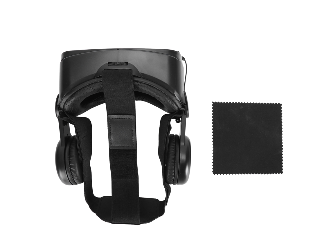 Mali óculos Vr Headset com Ângulo de Visão Amplio Anti Luz Azul Fones de Ouvido Ajustáveis para Celular