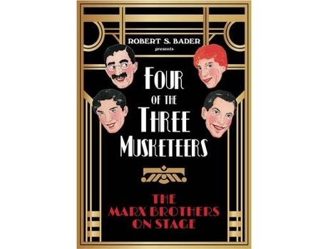 Livro four of the three musketeers de robert s. bader (inglês)