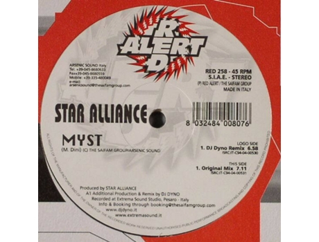 Vinil Myst, Star Alliance Red Alert
