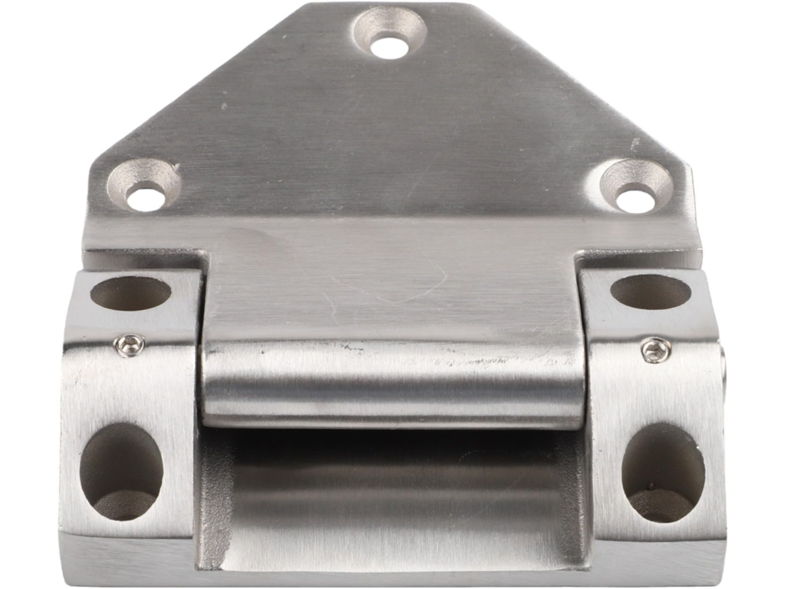 Dobradiça de Aço Inoxidável Reforçada 11x10cm com MARCA