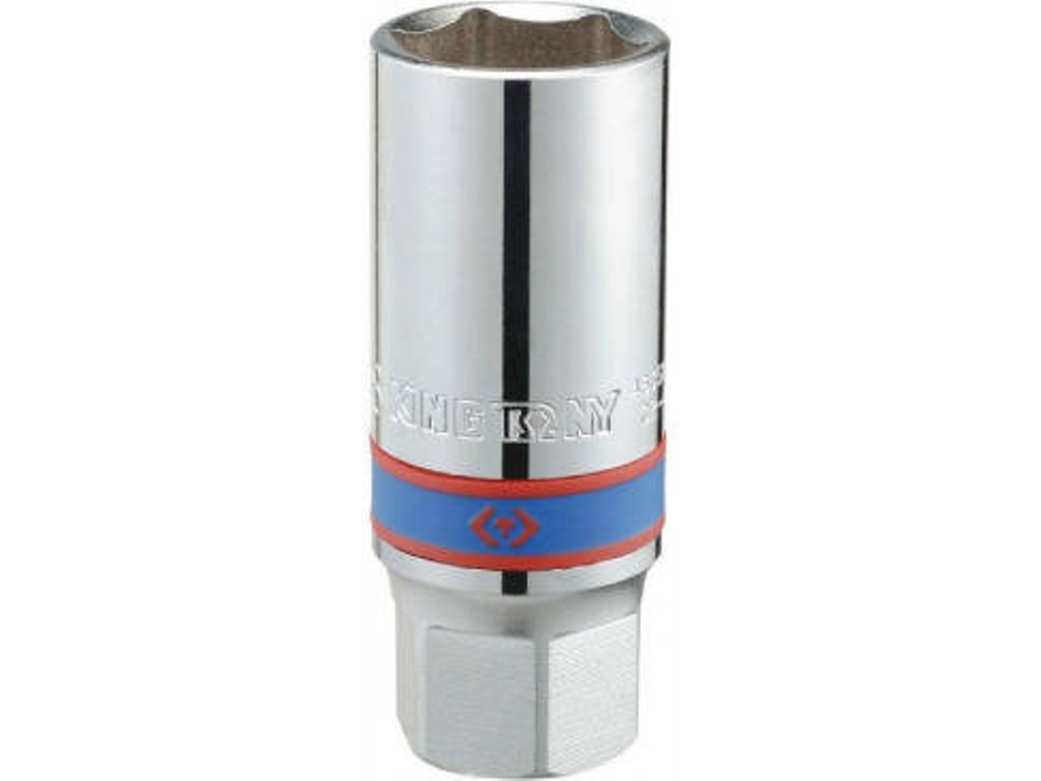 Chave De Caixa De Velas Hexagonal KING TONY  Com Manga Interna De Borracha (1316 20.8 mm)