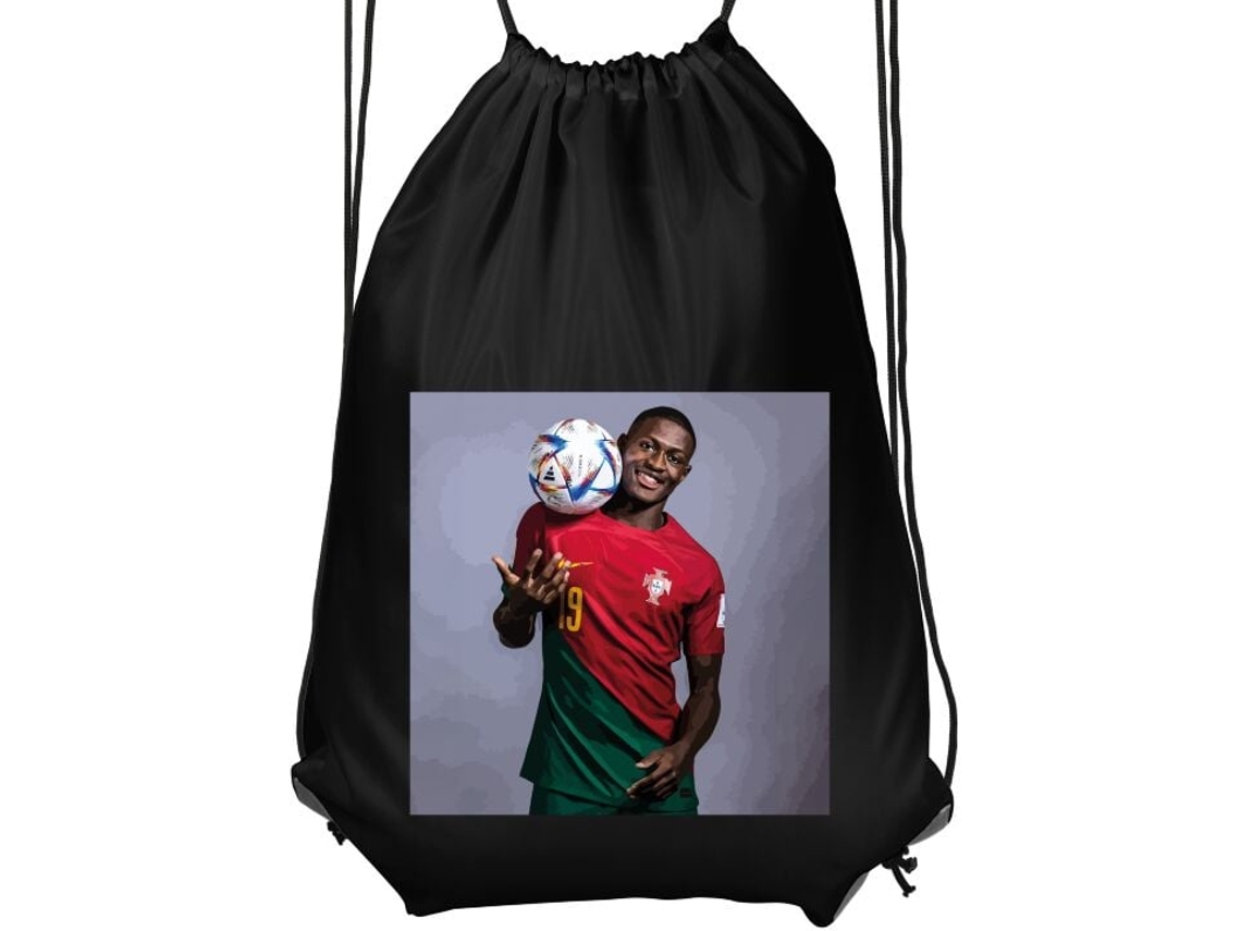 Mochila de Ginástica Infantil Preta BRILVIBERA
