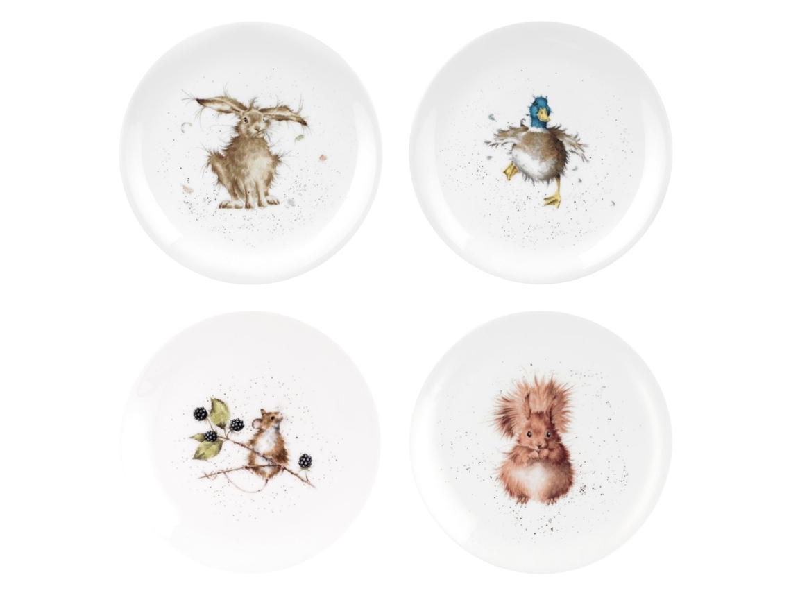 Conjunto de 4 placas laterais cupê WRENDALE DESIGNS