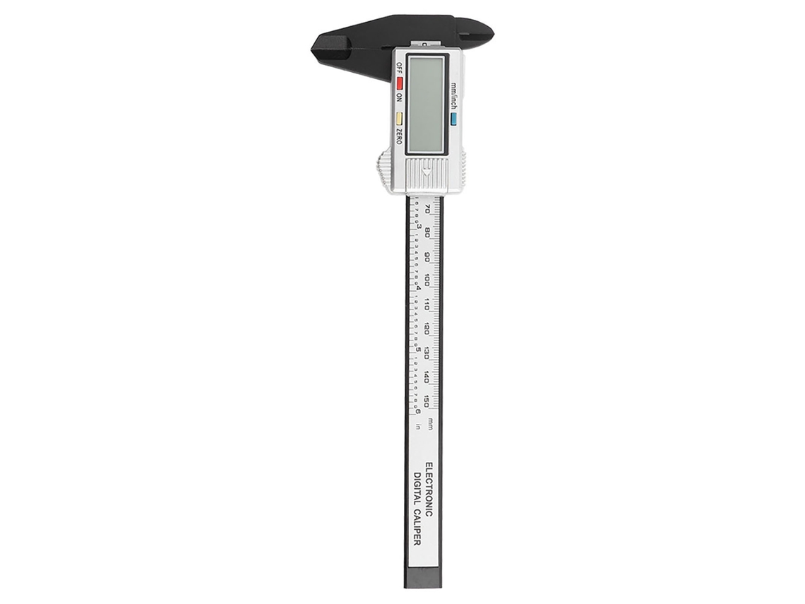 Micrômetro Digital Lcd De 150 Mm E 6 Polegadas, Ferramenta De Medição Aquaforge