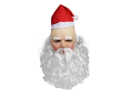 Cabeça de Papai Noel Látex Macio Decoração de Festa de Natal Presente Cosplay Adulto S/MARCA