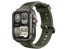 Smartwatch Digital Crown Movimento Saúde Frequência Cardíaca Oxigênio no Sangue Smartwatch Assistente de Voz Verde Yizhood