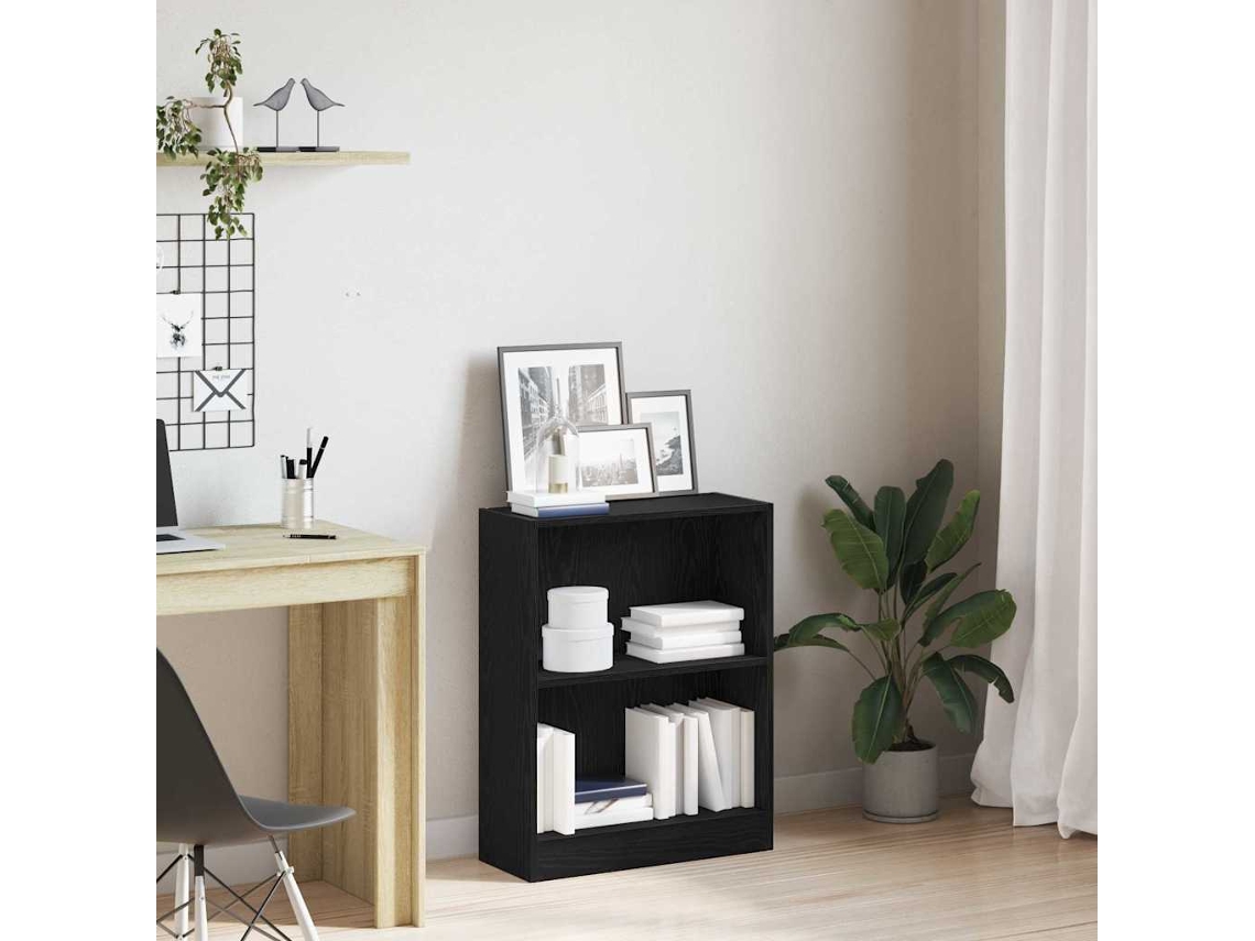 Vidaxl Gabinete De Livros 60 X 24 X 76 Cm Derivados De Madeira