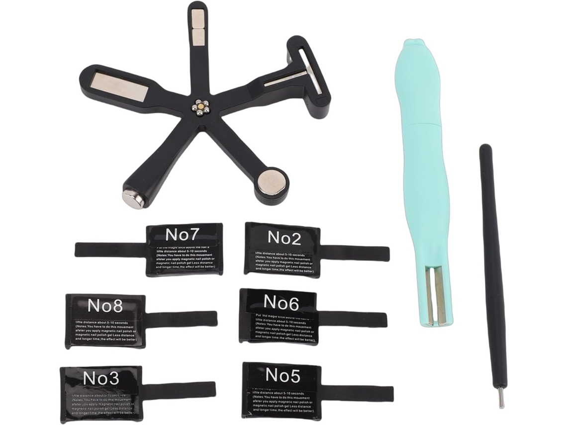 Conjunto de ímãs 9 em 1 para esmalte de unhas SFUSHOS