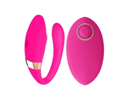 Vibrador De Controle Remoto Sem Fio Invisvel Vestvel Para Mulheres (vermelho) Yizhood