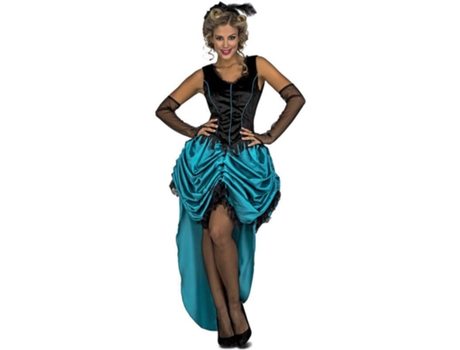 Fato de Mulher  Lady De Salão Azul (Tam: M/L)