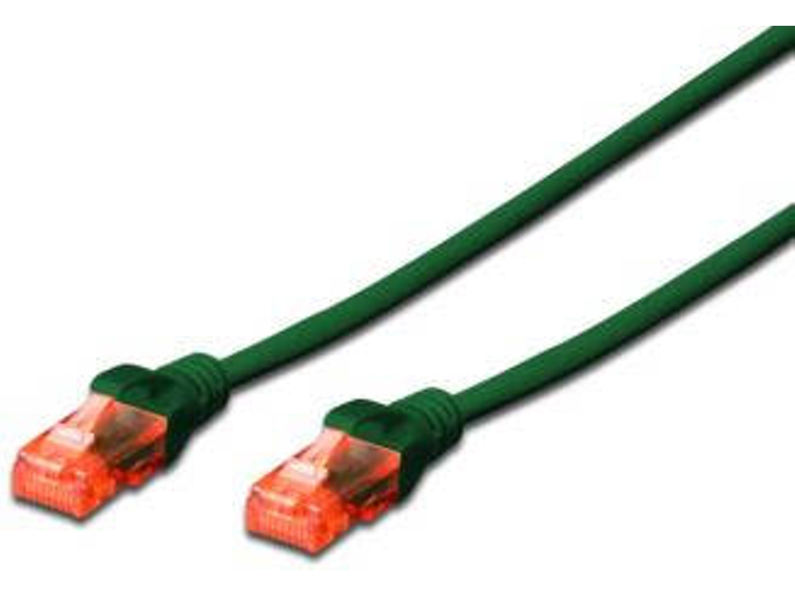 Cabo de Rede DIGITUS (RJ45 - Verde)