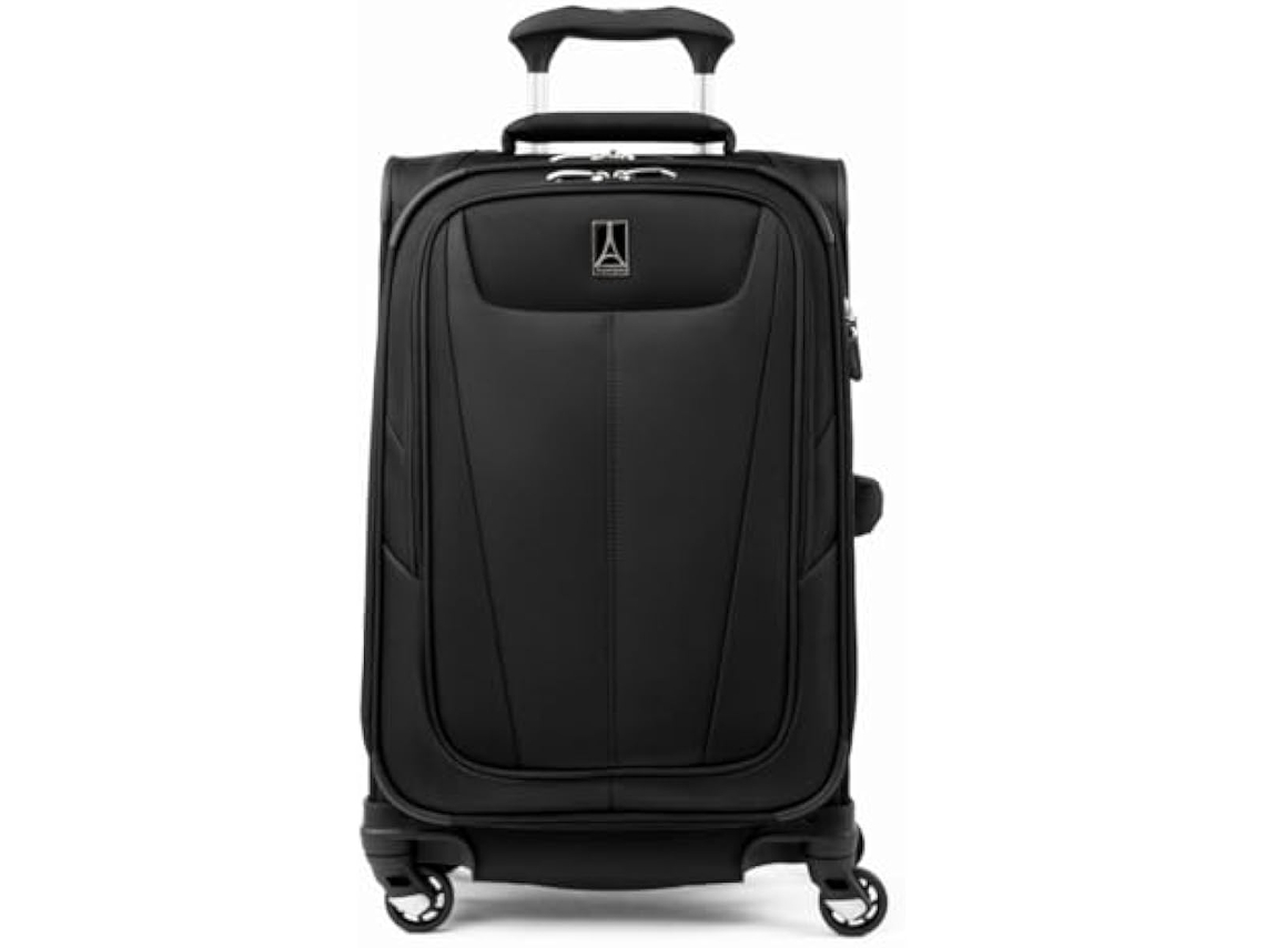 Travelpro Maxlite 5 Set De 2 Piezas De Equipaje Blando Expandible, Maleta De Cabina Con 4 Ruedas Giratorias Y Bolsa De Viaje Bajo Asiento, Ligera,
