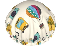Touca De Banho Para Chuveiro – Reutilizável E Impermeável, Com Dupla Camada, Ideal Para Viagem – Tamanho Grande Feminino