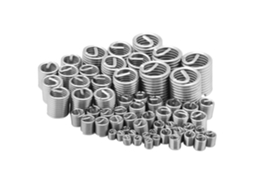 Kit De Reparo Roscas Em Aço Inoxidável Com 60 Peças, Insertos Roscados