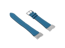 Pulseira De Couro Para Fitbit Charge 2 Substituição Prata