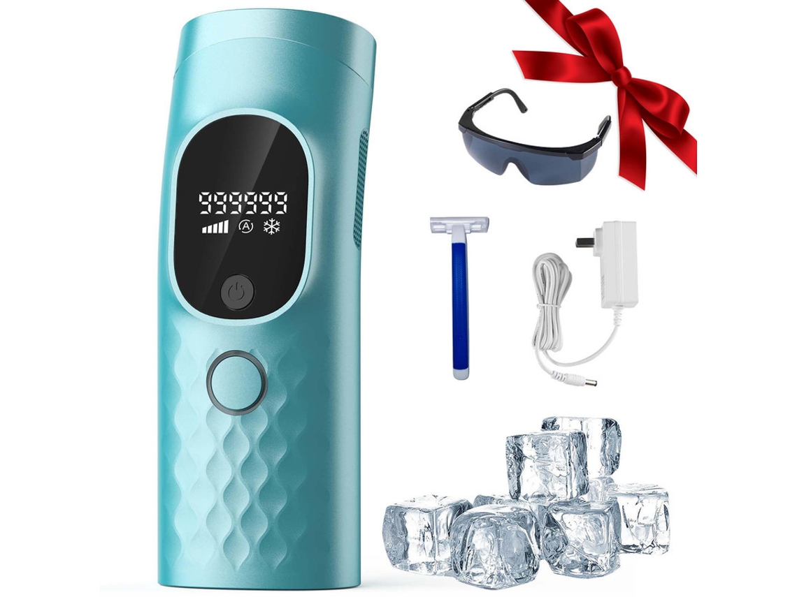 Depilação A Laser - Removedor Permanente E Indolor Com Aparelho De Resfriamento Por Gelo Ipl, 999999 Flashes