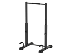 Suporte para Flexões, Preto, altura Ajustável 93-117 Cm, Carga 540 Kg, Treino Completo | S/MARCA
