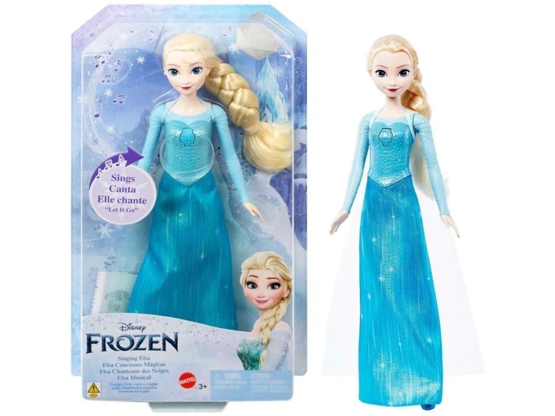 Disney Princesa Rainha da Neve A Cantar Elsa Elsa Manequins Bonecas 3 Anos E Disney Frozen